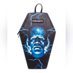 Rock Rebel: Frankenstein Coffin Backpack 💙